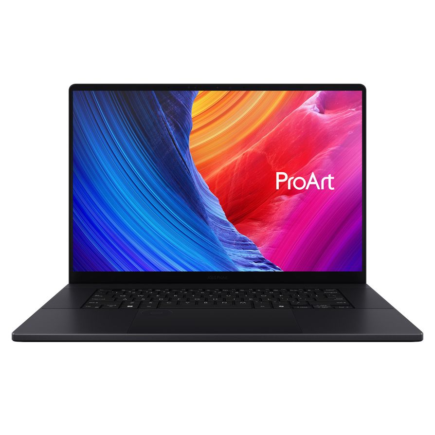 ASUS ProArt P16升級NVIDIA GeForce RTX 5070顯示卡，搭載AMD Ryzen AI 9 HX 370處理器(NPU 50 TOPS)，輕鬆應對高解析度影音、3D渲染與AI加速工作流程。